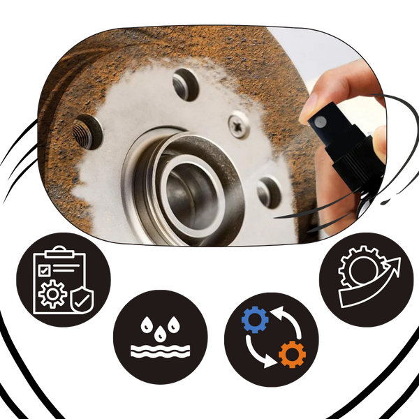 Rust Converter Spray for Metal Restoration and Smooth Operation