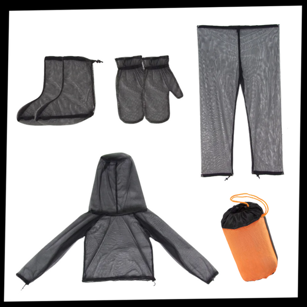 Adventure Mesh Suit Ultra Breathable See Through Outdoor Protection