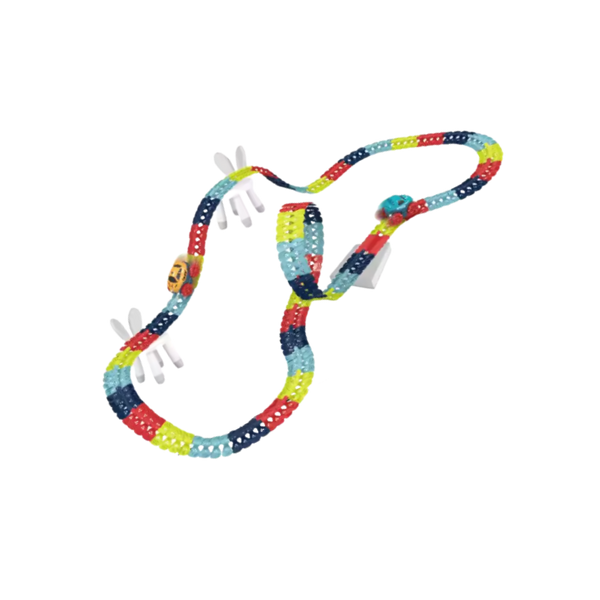 Premium LED Mini Roller Coaster Track Kit With Flexible Layout