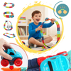 Premium LED Mini Roller Coaster Track Kit With Flexible Layout