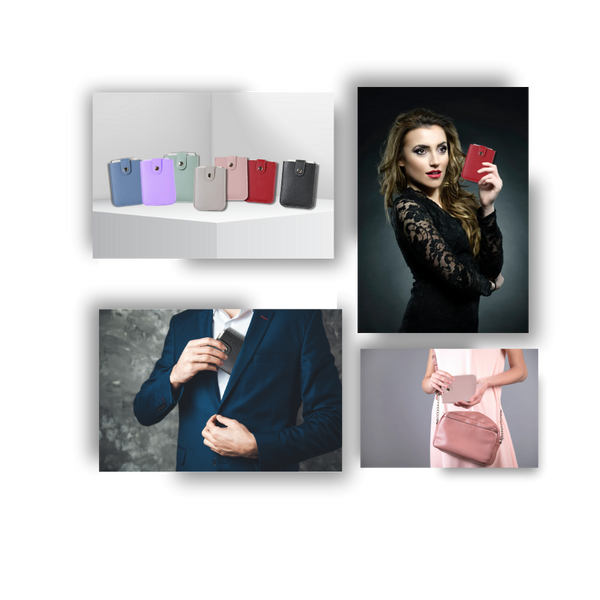 Sleek Minimalist Card Holder Wallet With Enhanced Security