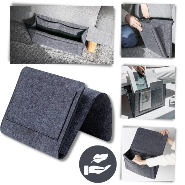 Floating Hanging Organizer With Space Saving Quick Access
