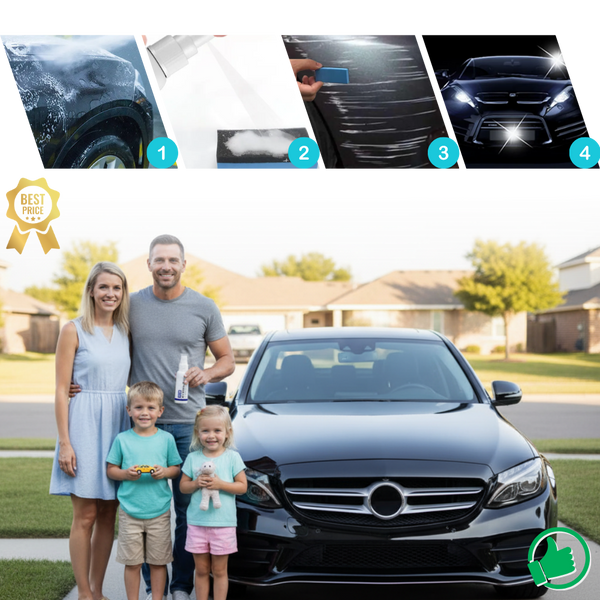 Premium Car Wax Repair For Minor Scratches Gloss Restoration