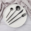 Modern Dinnerware Set 24 Piece Contemporary Minimalist Tableware For Dining