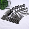 Modern Dinnerware Set 24 Piece Contemporary Minimalist Tableware For Dining