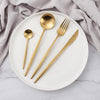 Modern Dinnerware Set 24 Piece Contemporary Minimalist Tableware For Dining