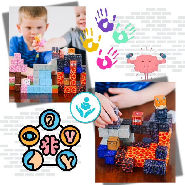 Educational Magnetic Building Blocks For Creative STEM Play