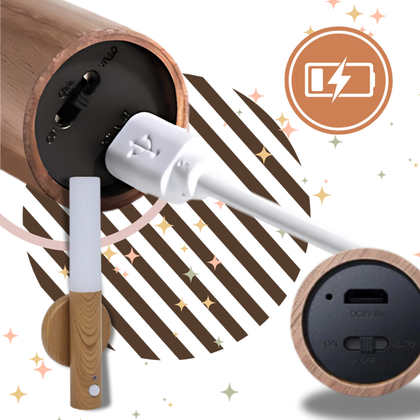 Premium Motion Sensing Rechargeable Flashlight With Auto Shut Off