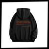 Oversized Motivational Hoodie For Women With Inspiring Message