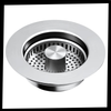 Premium 3-in-1 Stainless Steel Sink Drain With Odor Block And Water Storage