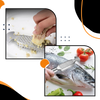 Premium All In One Fish Prep Scaler With Ergonomic Rust Resistant Grip