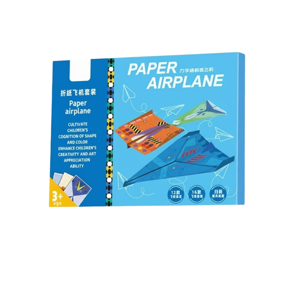 Multi-Theme Origami Book With Colorful Pre-Cut Sheets For Creative Kids
