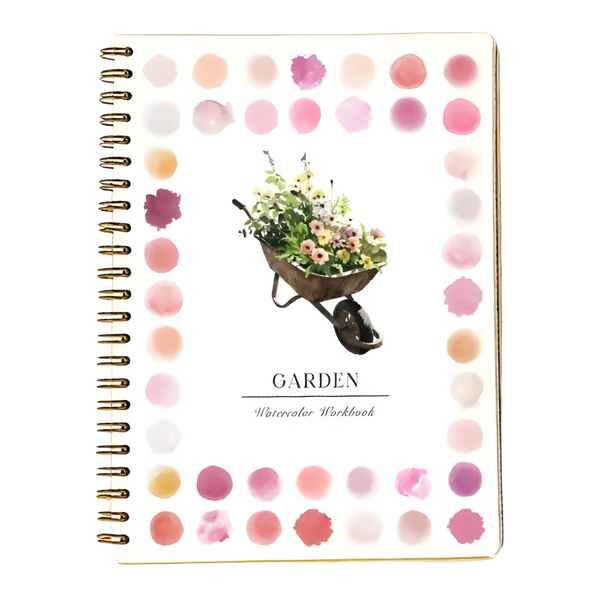 Festive Watercolor Book Set With Paints And Brushes For Stress Relief