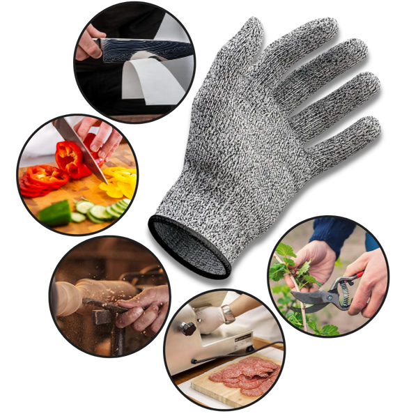 Cut-Resistant Gloves With Enhanced Grip For All-Purpose Tasks