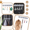 All Purpose Broom Holder With Secure Moisture Resistant Mount