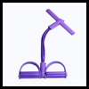 Four-Tube Pedal Resistance Band For Leg And Full-Body Workouts