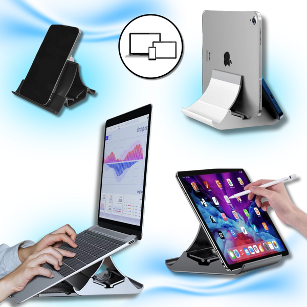 Vertical Laptop Stand for Stable Cooling and Space Saving