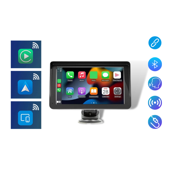 Wireless Car Multimedia Receiver With Seamless Smartphone Integration