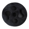 Sofa Cup Holder Organizer With Removable Velvet Cover And Compartments