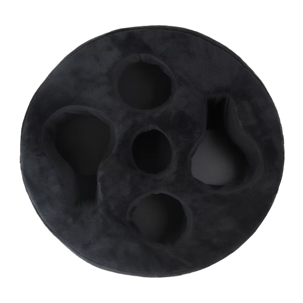 Sofa Cup Holder Organizer With Removable Velvet Cover And Compartments