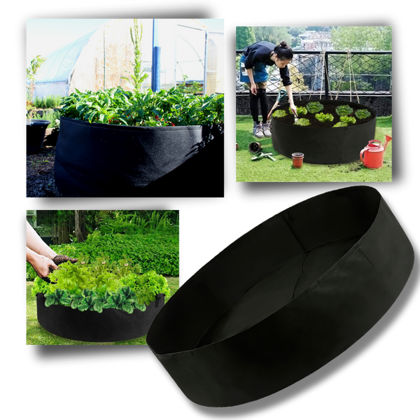 Breathable Planting Bags For Urban Gardens Durable Reusable