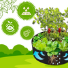 Breathable Planting Bags For Urban Gardens Durable Reusable