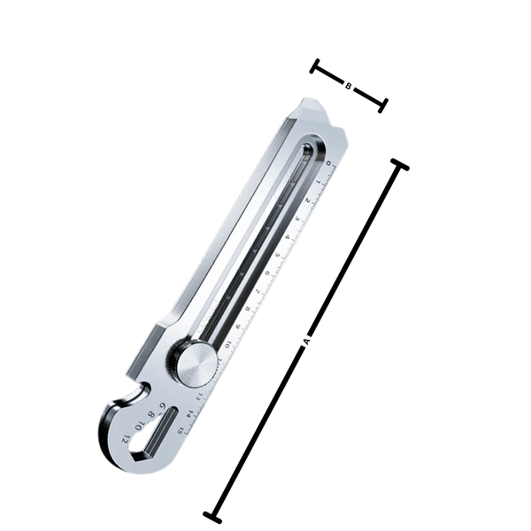 Premium Retractable Box Cutter With Safety Lock And Ergonomic Grip