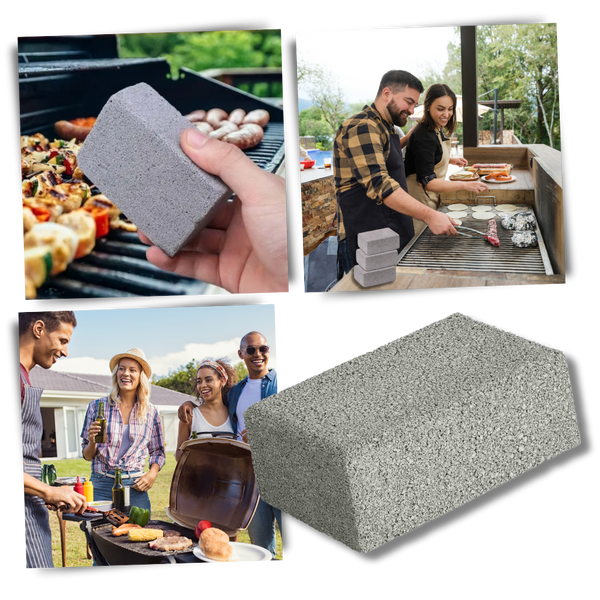 Griddle Stone Cleaner For Scratch-Free Food Safe Surfaces