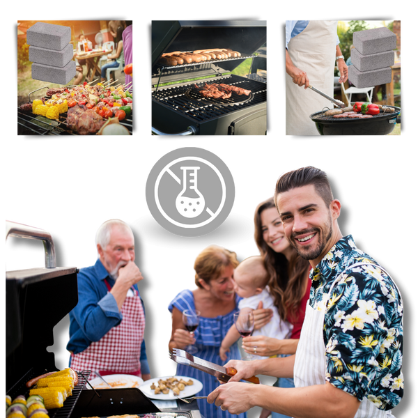Griddle Stone Cleaner For Scratch-Free Food Safe Surfaces