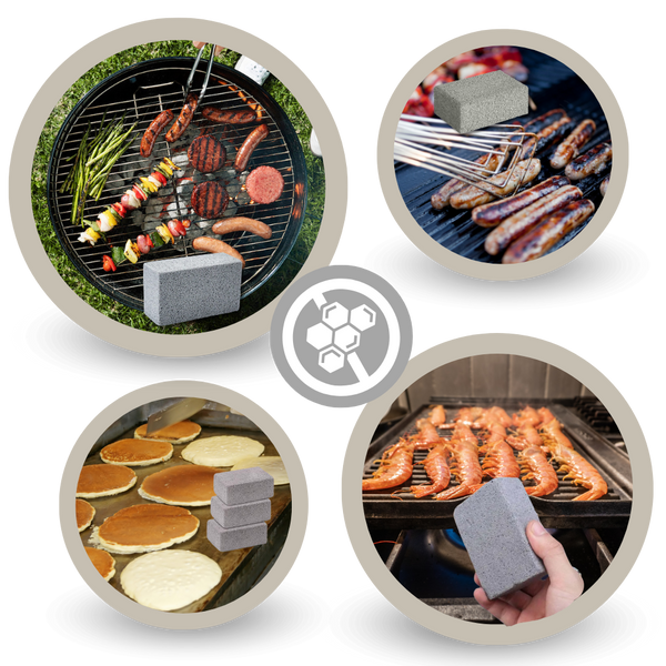 Griddle Stone Cleaner For Scratch-Free Food Safe Surfaces