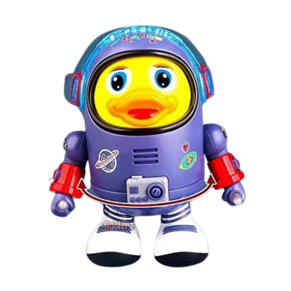 Educational Musical Duck Toy With Lights For Toddlers