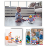 Educational Musical Duck Toy With Lights For Toddlers
