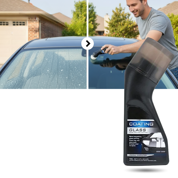 Windshield Cleaner With Nano Coat For Fog Free Rain Repellent Clarity