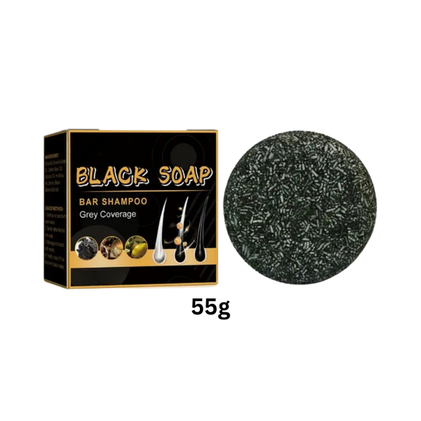 Gray Hair Darkening Bar Shampoo For Healthier Younger Looking Locks