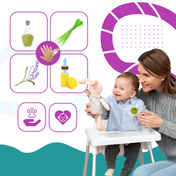 Natural Mosquito Repellent Stickers For Kid Friendly Protection