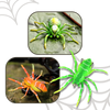 Lifelike Movement Spider Lures for Freshwater and Saltwater Fishing