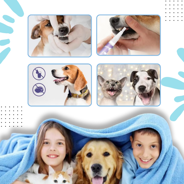 Pet Oral Care Gel Plaque Removal Tartar Elimination and Fresh Breath