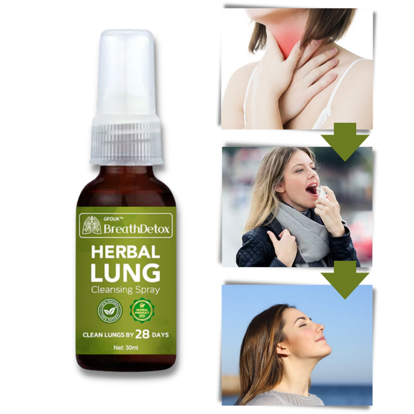 Plant Based Herbal Cleansing Spray For Throat Comfort And Relaxation