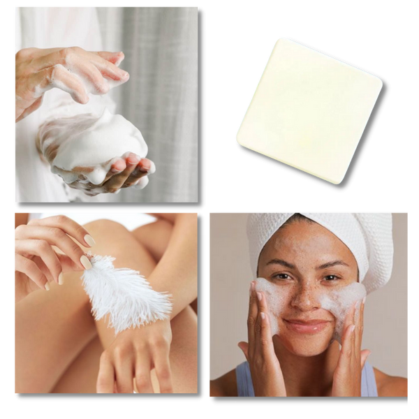 Goat Milk Sea Salt Acne Relief Soap For Oily And Hydrated Skin