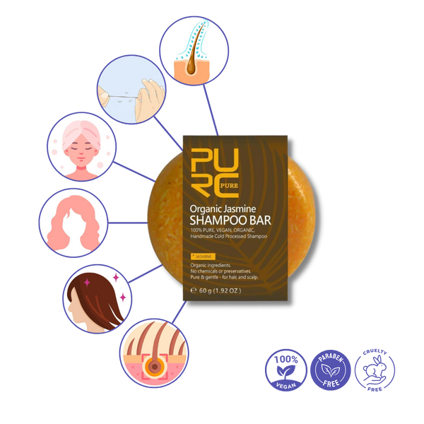 All Natural Shampoo And Conditioner Bars For Healthy Hair On The Go