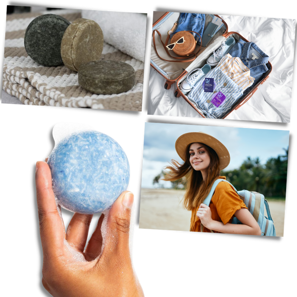 All Natural Shampoo And Conditioner Bars For Healthy Hair On The Go