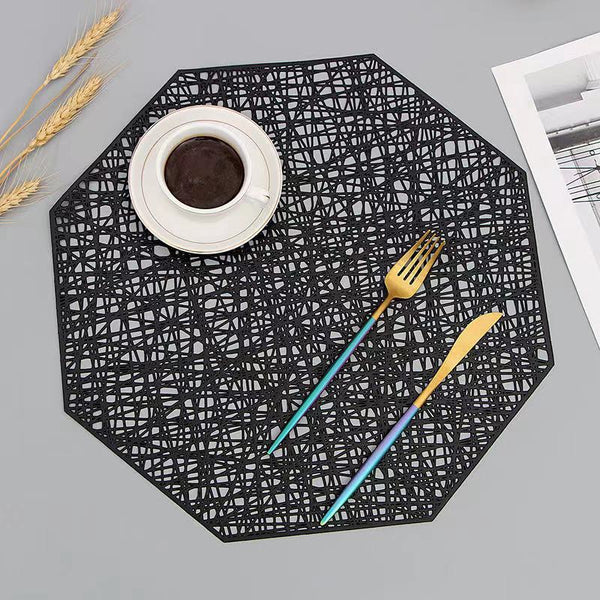 Artistic Hollow Out Nebula Dinner Placemat For Table Decor
