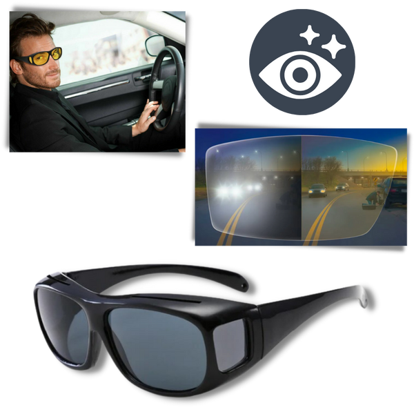 Glare Reducing Night Driving Glasses for Clear Vision