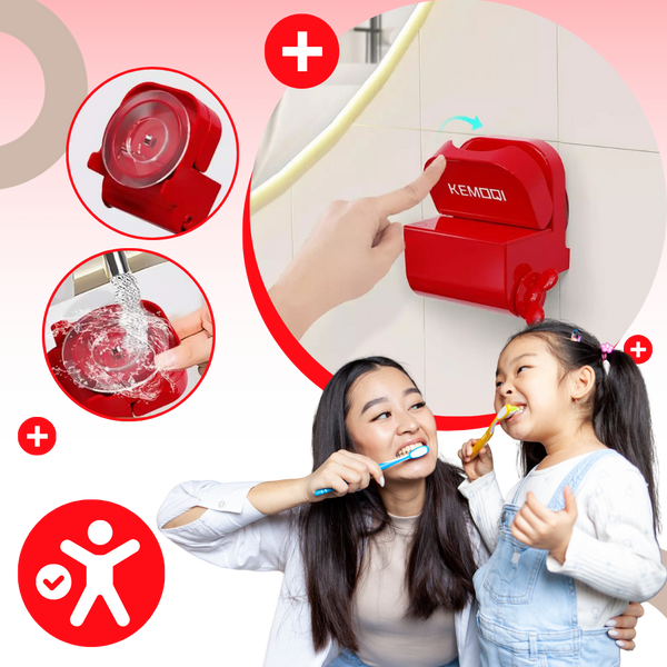 Wall Mounted Toothpaste Dispenser With Precise Dispensing