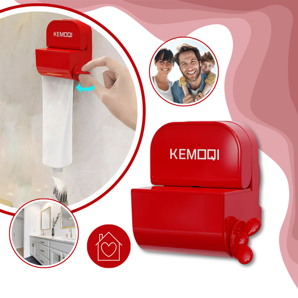 Wall Mounted Toothpaste Dispenser With Precise Dispensing