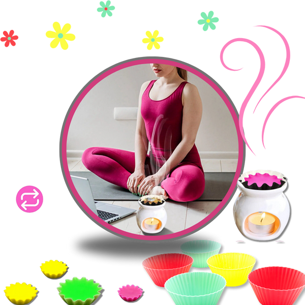 Silicone Wax Warmer Liners Set of 3 Nonstick and Heat Resistant