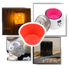 Silicone Wax Warmer Liners Set of 3 Nonstick and Heat Resistant