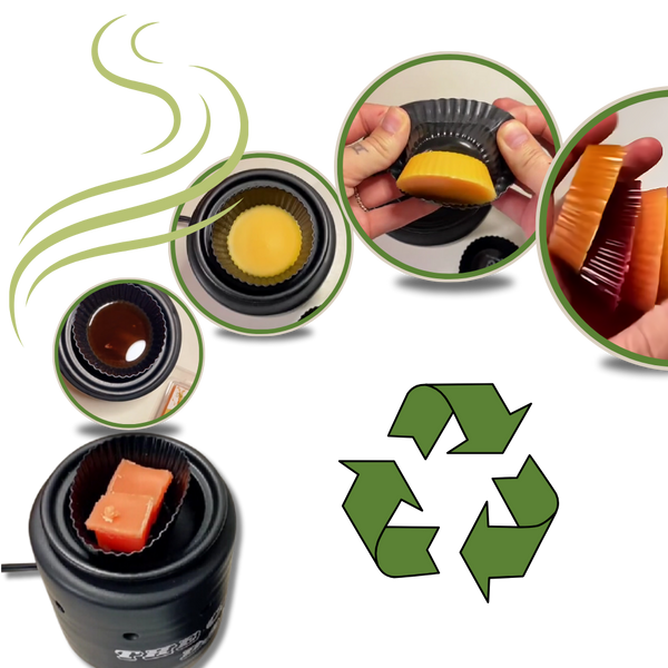 Silicone Wax Warmer Liners Set of 3 Nonstick and Heat Resistant