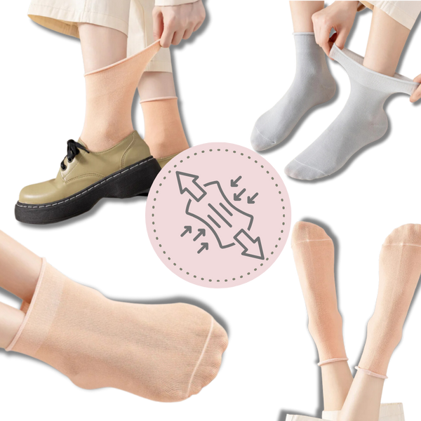 Relaxed Fit Seamless Quarter Socks For All Day Comfort Premium