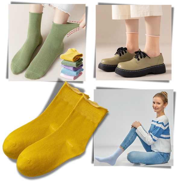 Relaxed Fit Seamless Quarter Socks For All Day Comfort Premium
